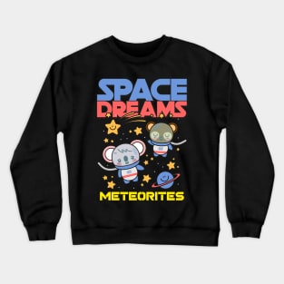 Meteorite Collector "Space Dreams - Meteorites" Meteorite Crewneck Sweatshirt